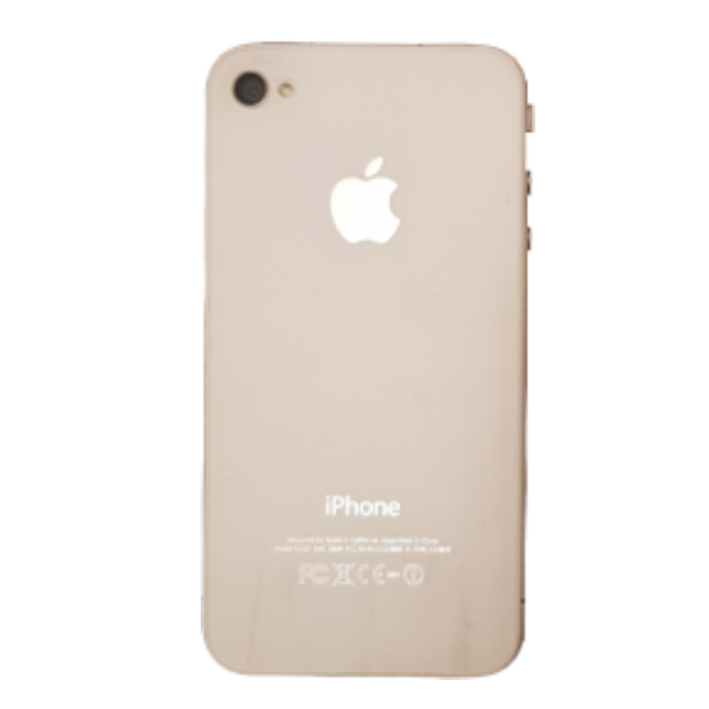 apple iphone-apple iphone 4-mobile-electronic gadget-phone with charger-with box-white color iph-recycled phone-used phone-preowned handset-refurbished iphone 12