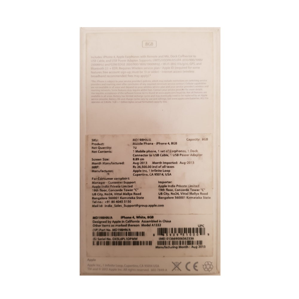apple iphone-apple iphone 4-mobile-electronic gadget-phone with charger-with box-white color iph-recycled phone-used phone-preowned handset-refurbished iphone (3)