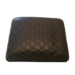 Gucci Bi-Fold Black Leather Wallet