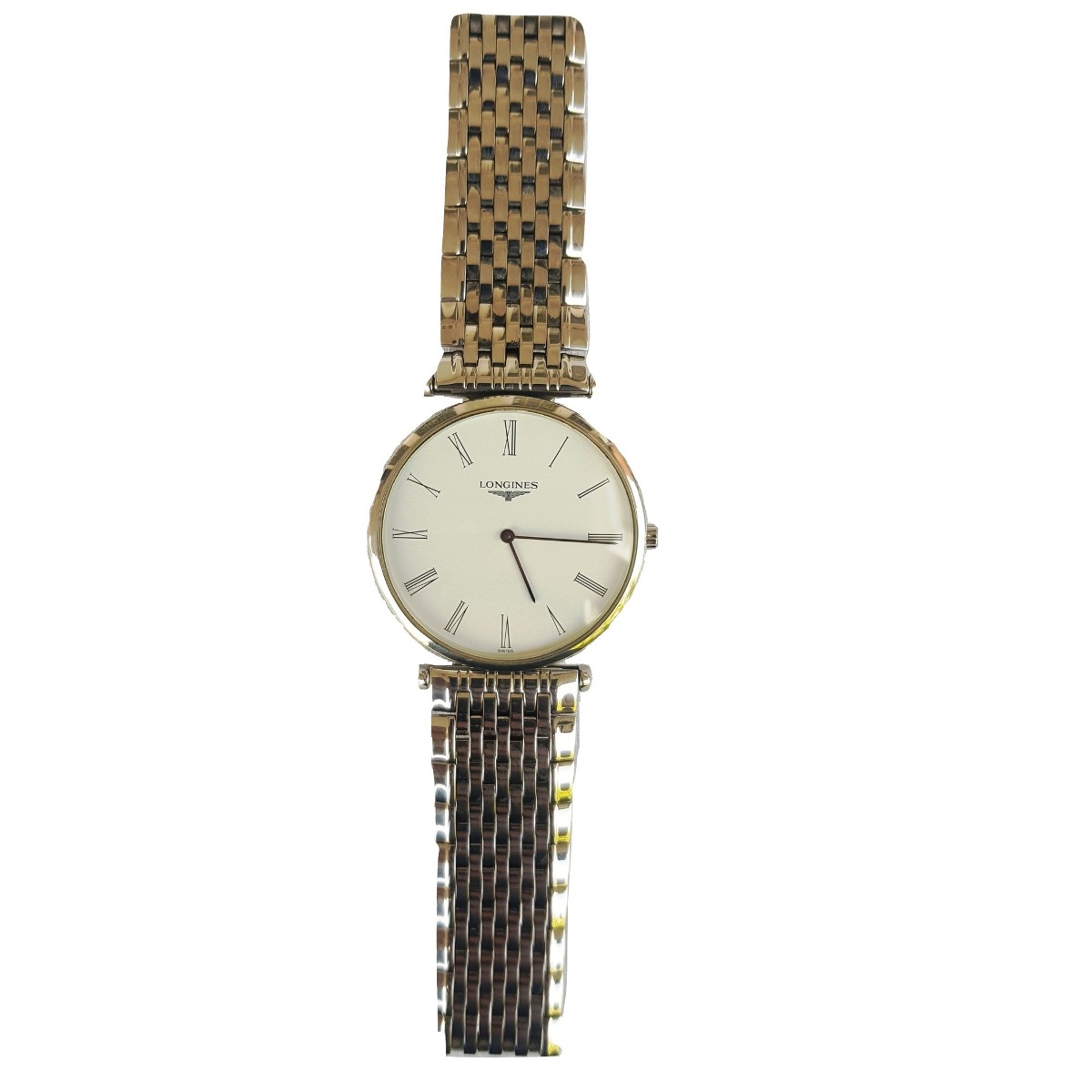 longines-le grande classique-quartz-32mm-metal steel bracelet-round white dial-metal chain-ladies watch-unisex watch-sapphire crystal-swiss watches-preowned watches (5)