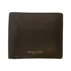 Michael Kors Bi-Fold Black Leather Wallet