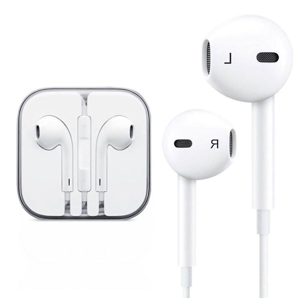 Apple-iphone 6-3.5 mm jack-headphones-handsfree-microphone-iphone accessories-earbuds-white earphones (2)