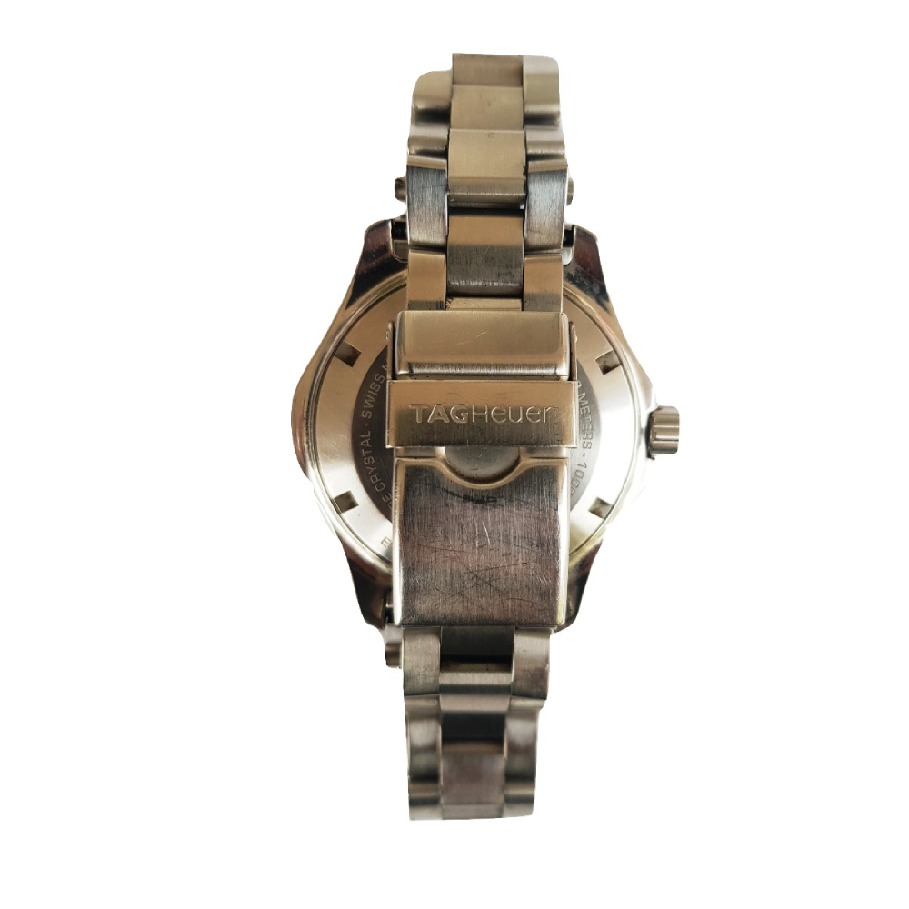 tag heuer-caliber 5-automatic-WAN2110-41mm-bi-directional rotating bezel-with card and box-black dial-metal chain-mens watch-sapphire crystal-swiss watch-300 meters luxury watches-genuine watch (6)