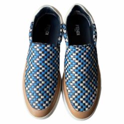 Fendi Checkered Sneakers