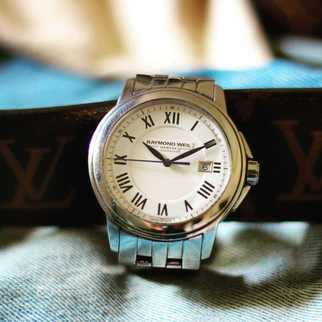 Raymond Weil Tango Classic Men'S Quartz Steel & Rose Gold 41 Mm Watch
