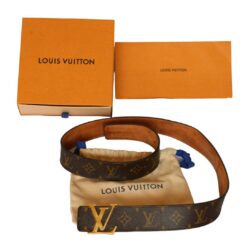 Louis Vuitton Monogram Canvas LV Initiales Belt