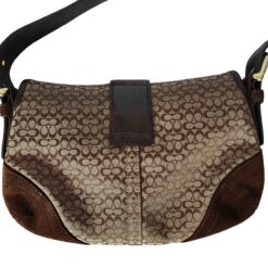 Coach Monogram Soho Leather Canvas Bag