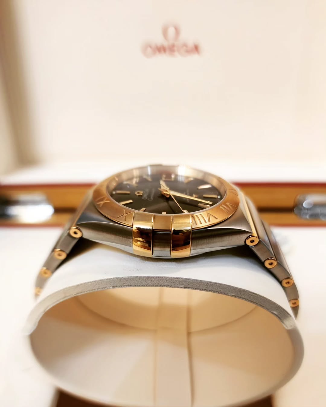 Omega_Constellation-Steel - Red-Gold-On-Steel-Automatic-Dapper-N-Dame-4